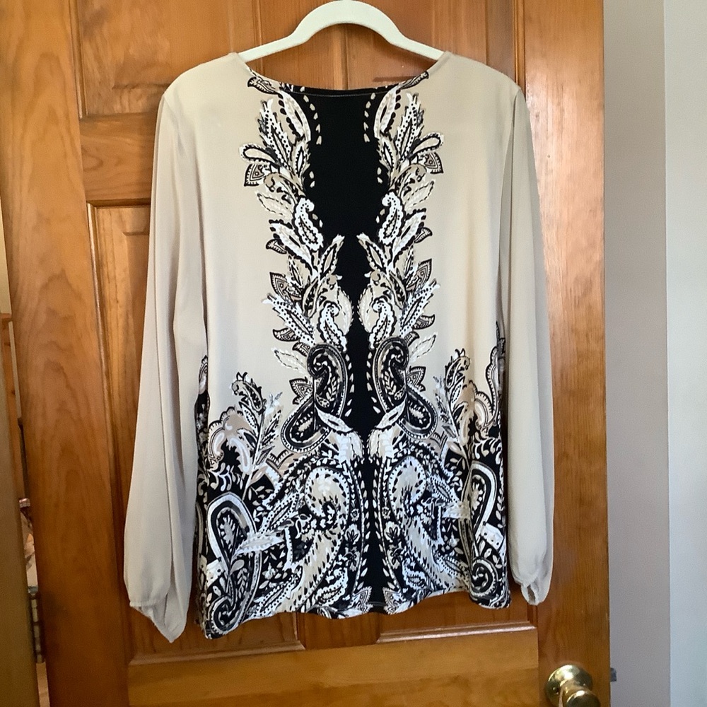 JM Collection blouse - Picture 3 of 4